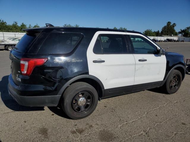 1FM5K8AR3HGE15162 - 2017 FORD EXPLORER POLICE INTERCEPTOR TWO TONE photo 3