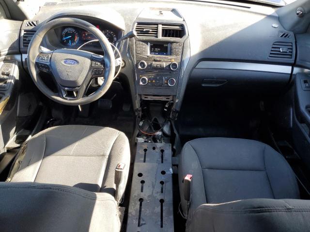1FM5K8AR3HGE15162 - 2017 FORD EXPLORER POLICE INTERCEPTOR TWO TONE photo 8