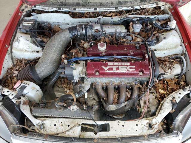 JHMEG1247PS013932 - 1993 HONDA CIVIC DEL SOL S WHITE photo 11