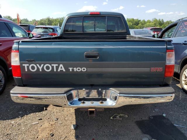 JT4UN24D9T0018545 - 1996 TOYOTA T100 XTRACAB SR5 GREEN photo 6