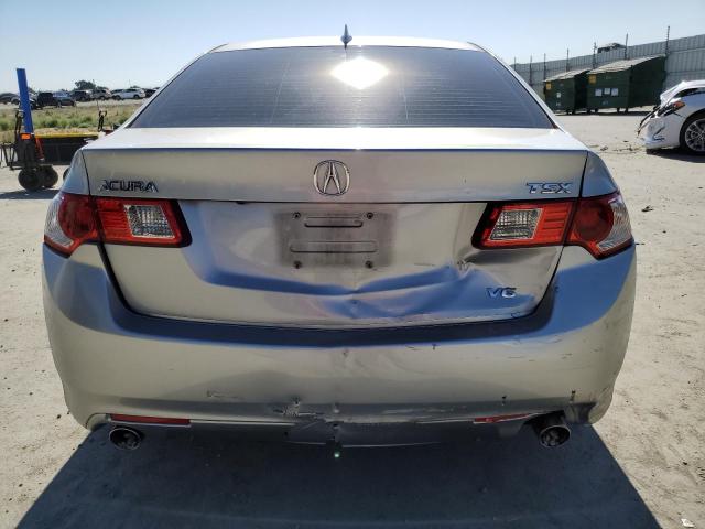 JH4CU4F60AC003757 - 2010 ACURA TSX SILVER photo 6