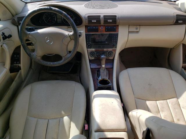 WDBRF92H67F860410 - 2007 MERCEDES-BENZ C 280 4MATIC WHITE photo 8