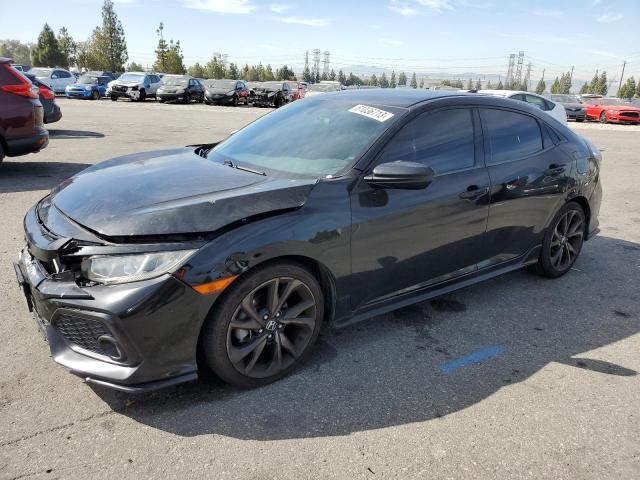 SHHFK7H42JU424723 - 2018 HONDA CIVIC SPORT 黑色 照片 1