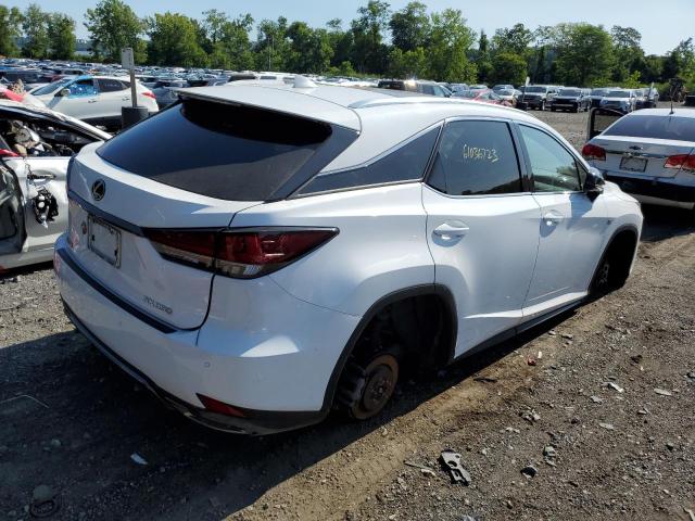 2T2YZMDA3LC255475 - 2020 LEXUS RX 350 F-SPORT WHITE photo 3