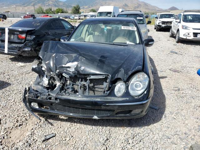 WDBUF82J54X112194 - 2004 MERCEDES-BENZ E 320 4MATIC BLACK photo 5