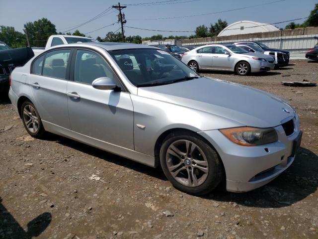 WBAVC73598KX90957 - 2008 BMW 328 XI SULEV SILVER photo 4