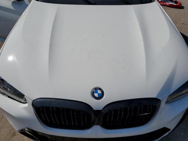 5UX43DT01N9L84304 - 2022 BMW X4 M40I WHITE photo 12