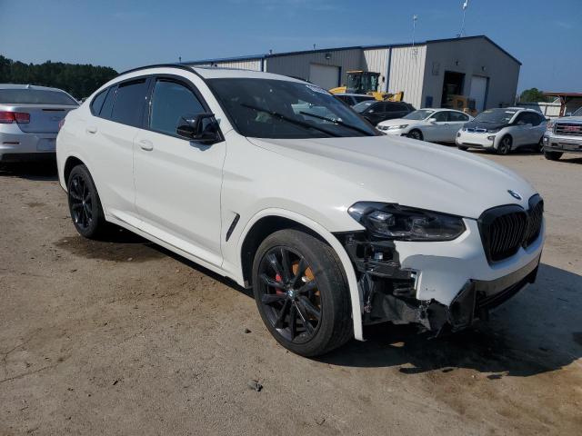 5UX43DT01N9L84304 - 2022 BMW X4 M40I WHITE photo 4