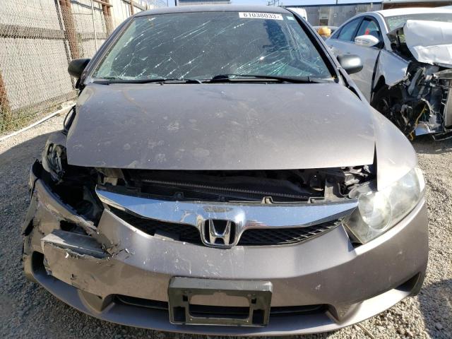 2HGFA1F62BH549157 - 2011 HONDA CIVIC LX-S رمادي صورة 5
