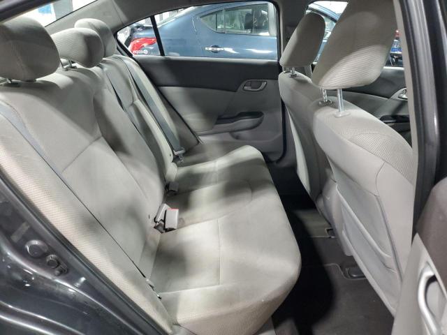 2HGFB2F58CH565049 - 2012 HONDA CIVIC LX GRAY photo 10