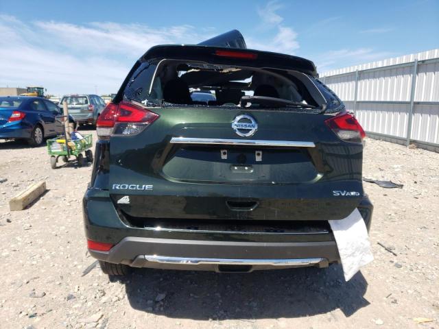 5N1AT2MV1JC779496 - 2018 NISSAN ROGUE S GREEN photo 6