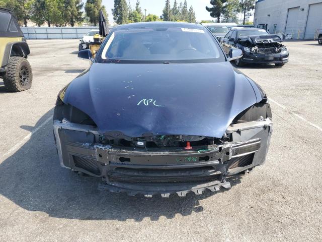 5YJSA1CP9DFP14639 - 2013 TESLA MODEL S BLUE photo 5