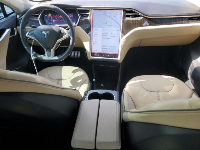 5YJSA1CP9DFP14639 - 2013 TESLA MODEL S BLUE photo 8