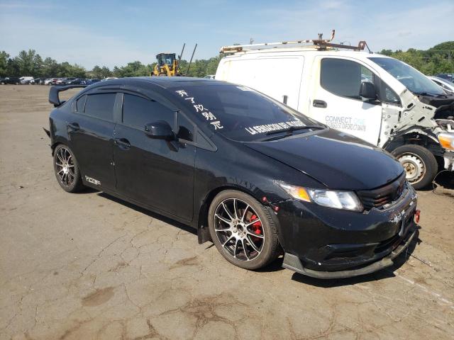 2HGFB2F9XCH515904 - 2012 HONDA CIVIC EXL 黑色 照片 4