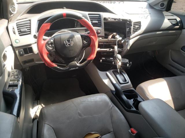 2HGFB2F9XCH515904 - 2012 HONDA CIVIC EXL 黑色 照片 8