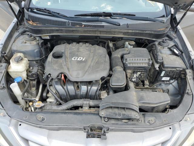 5NPEB4AC0CH471217 - 2012 HYUNDAI SONATA GLS GRAY photo 11