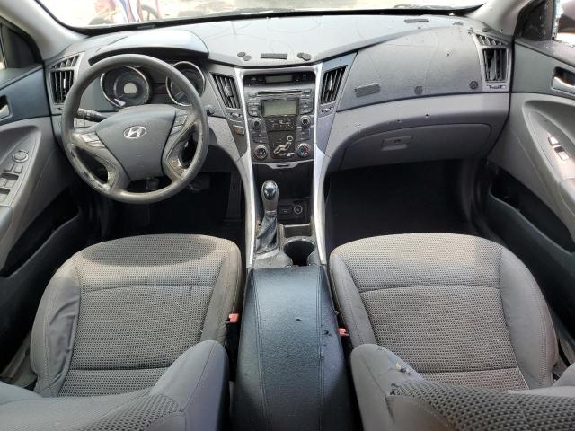 5NPEB4AC0CH471217 - 2012 HYUNDAI SONATA GLS GRAY photo 8