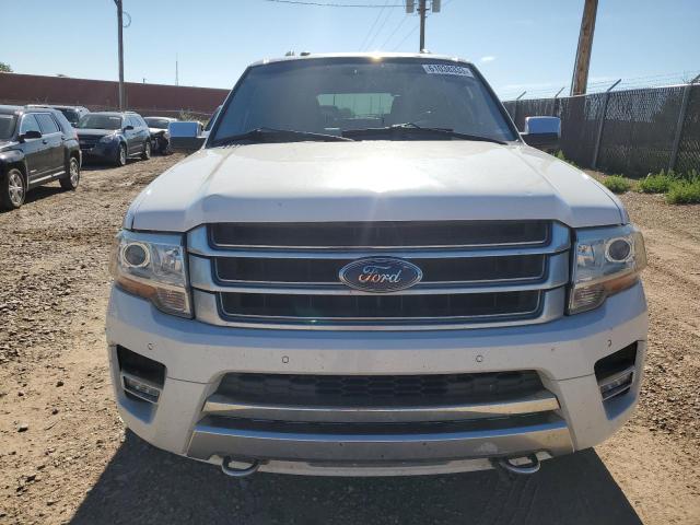 1FMJU1MT5FEF35884 - 2015 FORD EXPEDITION PLATINUM WHITE photo 5