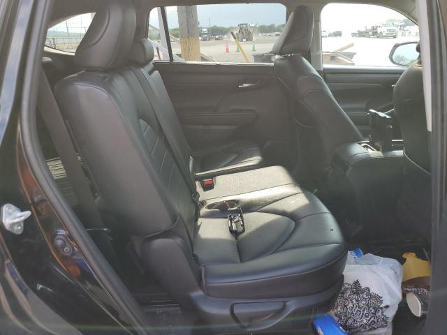 5TDGZRBH0MS060679 - 2021 TOYOTA HIGHLANDER XLE BLACK photo 10