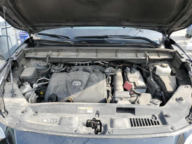 5TDGZRBH0MS060679 - 2021 TOYOTA HIGHLANDER XLE BLACK photo 11