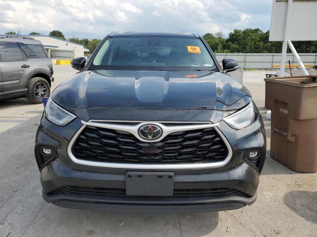 5TDGZRBH0MS060679 - 2021 TOYOTA HIGHLANDER XLE BLACK photo 5