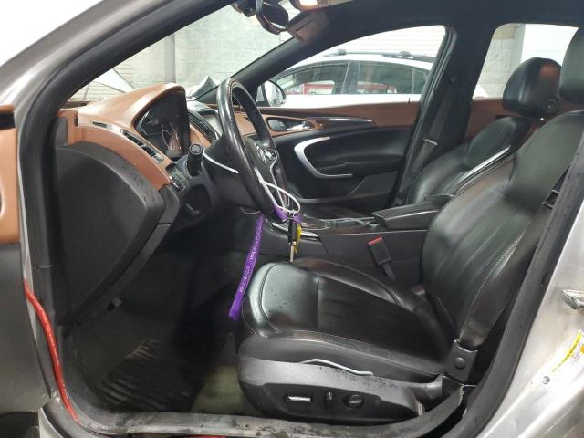 2G4GK5EX4G9153262 - 2016 BUICK REGAL SILVER photo 7