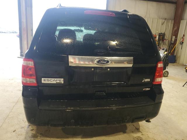 1FMCU0EG2CKA75519 - 2012 FORD ESCAPE LIMITED BLACK photo 6