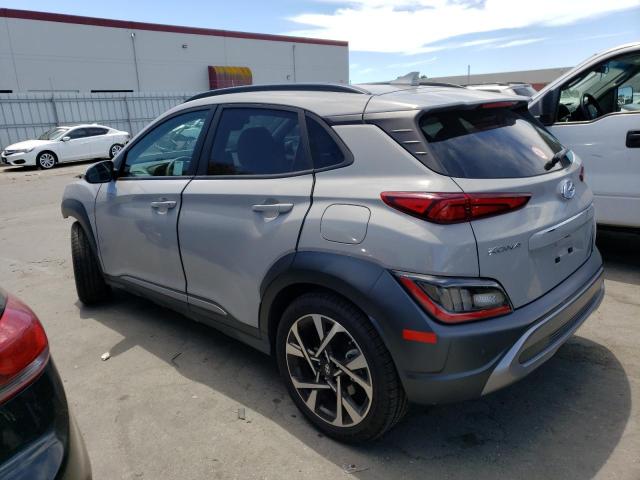 KM8K5CA33NU789938 - 2022 HYUNDAI KONA LIMITED GRAY photo 2