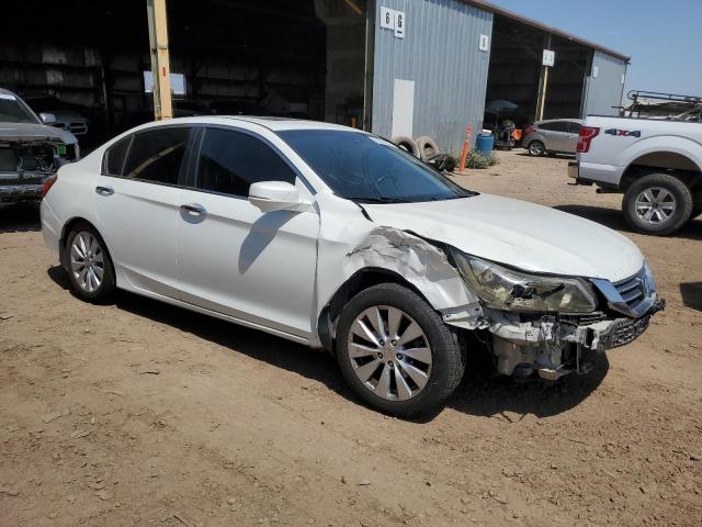 1HGCR2F86DA008634 - 2013 HONDA ACCORD EXL WHITE photo 4