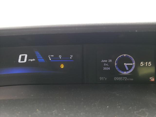 19XFB2F94EE080648 - 2014 HONDA CIVIC EXL ბურგუნდია ფოტო 9