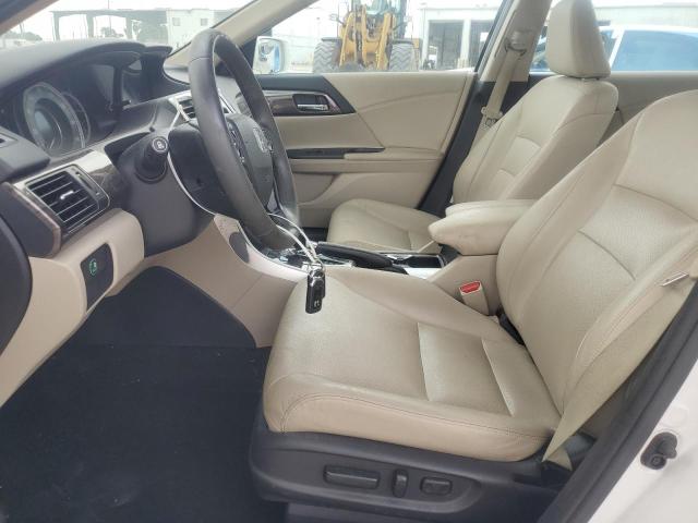 1HGCR2F85HA202402 - 2017 HONDA ACCORD EXL Ақ фото 7