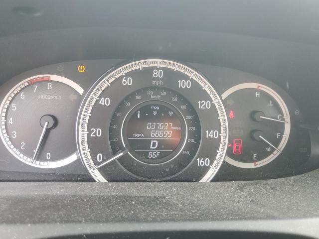 1HGCR2F85HA202402 - 2017 HONDA ACCORD EXL Ақ фото 9