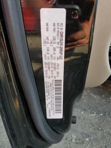 2C4RC1CG0CR363843 - 2012 CHRYSLER TOWN & COU TOURING L BLACK photo 13