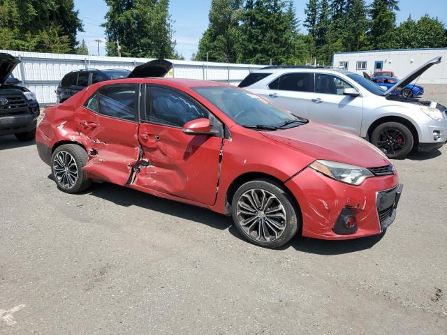 2T1BURHE7EC096045 - 2014 TOYOTA COROLLA L Կարմիր լուսանկար 4