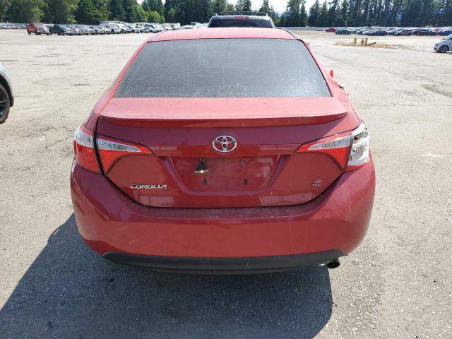 2T1BURHE7EC096045 - 2014 TOYOTA COROLLA L Կարմիր լուսանկար 6