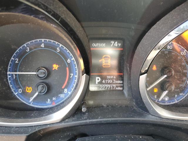 2T1BURHE7EC096045 - 2014 TOYOTA COROLLA L Կարմիր լուսանկար 9