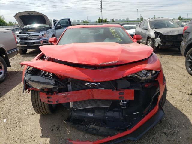 1G1FB1RS7R0110435 - 2024 CHEVROLET CAMARO LS RED photo 5