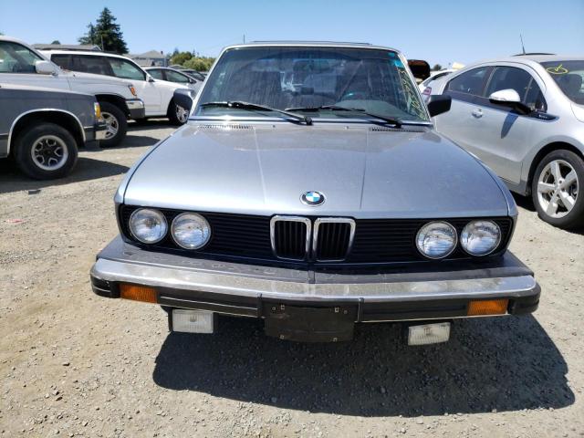 WBADK8304H9709024 - 1987 BMW 528 E AUTOMATIC BLUE photo 5