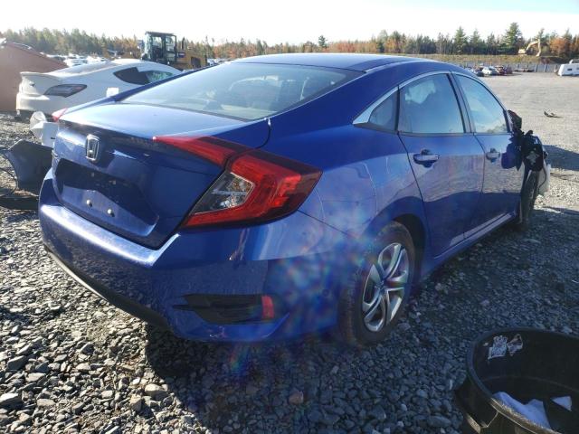 2HGFC2F50HH002811 - 2017 HONDA CIVIC LX BLUE photo 4