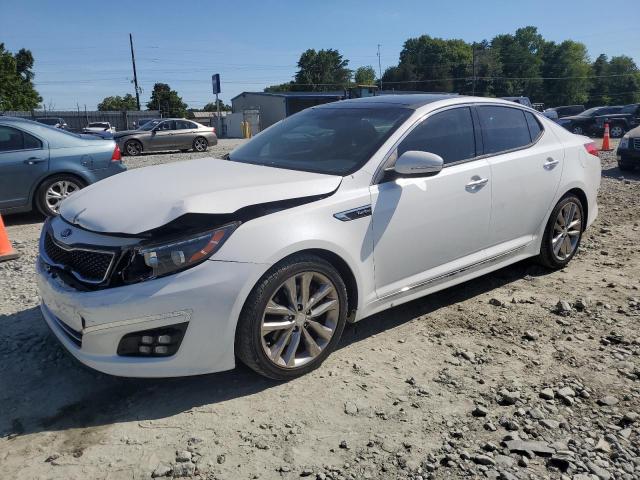 5XXGR4A66FG442917 - 2015 KIA OPTIMA SX WHITE photo 1