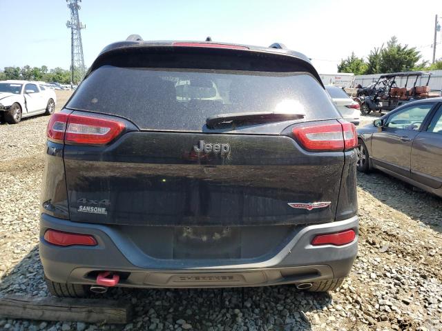 1C4PJMBS6FW785891 - 2015 JEEP CHEROKEE TRAILHAWK BLACK photo 6