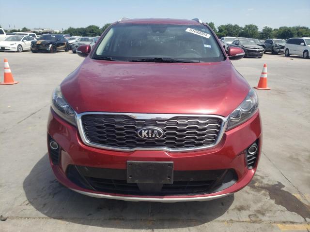 5XYPH4A50KG465285 - 2019 KIA SORENTO EX RED photo 5