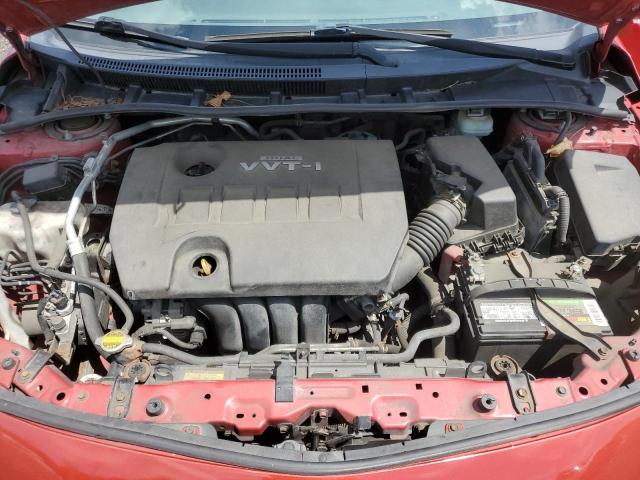JTDBL40E49J001839 - 2009 TOYOTA COROLLA BASE 红色 照片 11