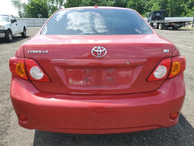 JTDBL40E49J001839 - 2009 TOYOTA COROLLA BASE 红色 照片 6