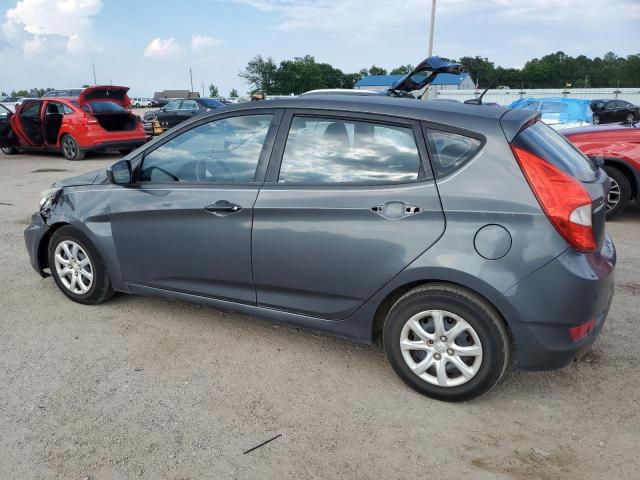 KMHCT5AE2CU012624 - 2012 HYUNDAI ACCENT GLS GRAY photo 2