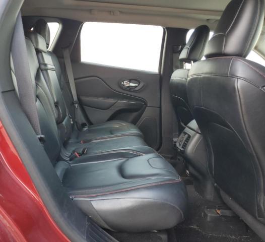 1C4PJMBS4EW161182 - 2014 JEEP CHEROKEE TRAILHAWK RED photo 10