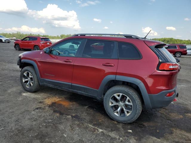 1C4PJMBS4EW161182 - 2014 JEEP CHEROKEE TRAILHAWK RED photo 2