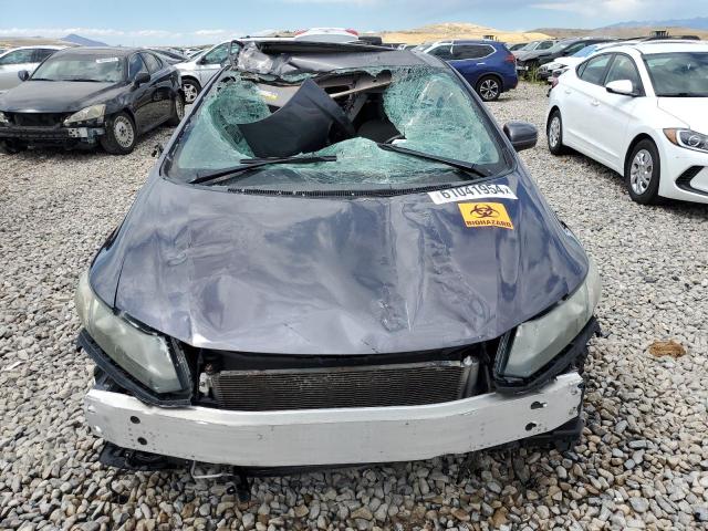 2HGFB2F97FH538190 - 2015 HONDA CIVIC EXL ნაცრისფერი ფოტო 5