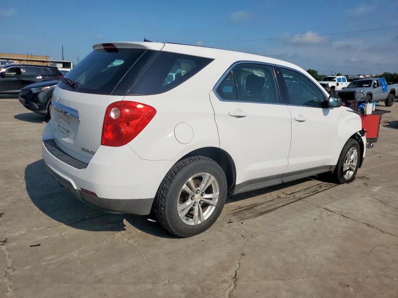 1GNALAEK7EZ138382 - 2014 CHEVROLET EQUINOX LS WHITE photo 3