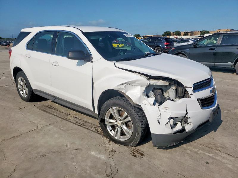 1GNALAEK7EZ138382 - 2014 CHEVROLET EQUINOX LS WHITE photo 4